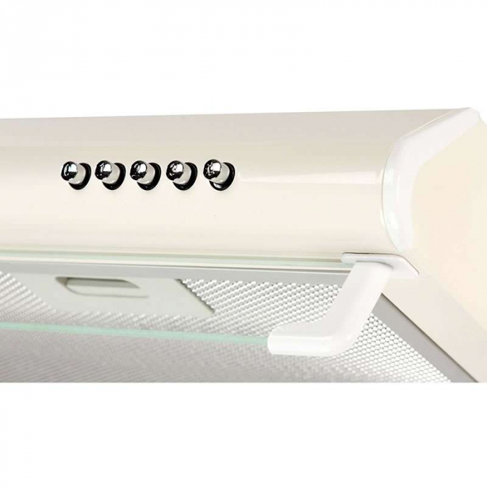 Hota traditionala Tornado Bona 20 (50) LED, 2 motoare, latime 50 cm, absorbtie 560 m3/ora, filtru anti-grasimi aluminiu 5 straturi, Bej [6]