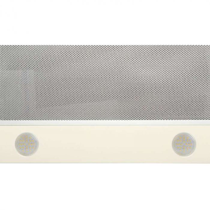 Hota traditionala Tornado Bona 20 (50) LED, 2 motoare, latime 50 cm, absorbtie 560 m3/ora, filtru anti-grasimi aluminiu 5 straturi, Bej [9]