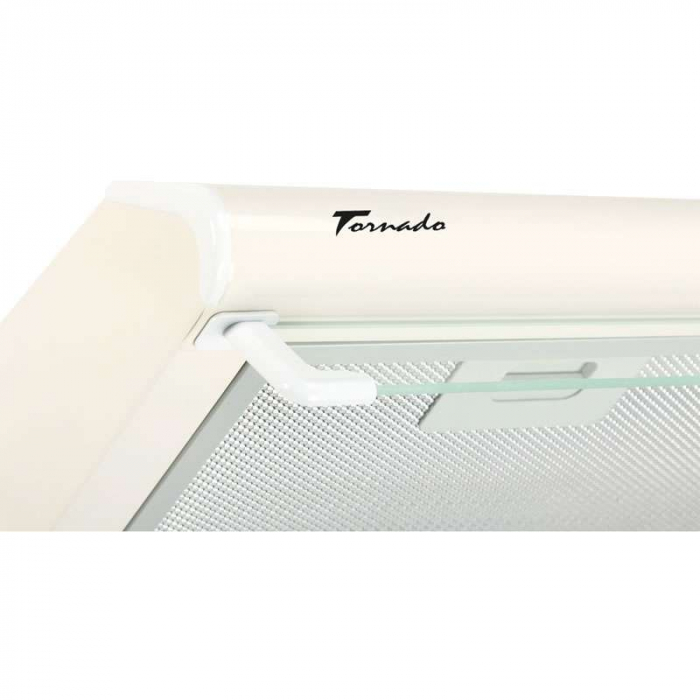 Hota traditionala Tornado Bona 20 (50) LED, 2 motoare, latime 50 cm, absorbtie 560 m3/ora, filtru anti-grasimi aluminiu 5 straturi, Bej [10]