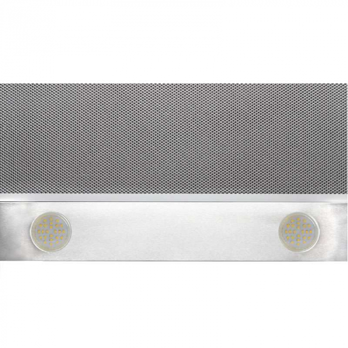 Hota traditionala Tornado Bona 20 (50) LED, 2 motoare, latime 50 cm, absorbtie 560 m3/ora, filtru anti-grasimi aluminiu 5 straturi, Inox [10]
