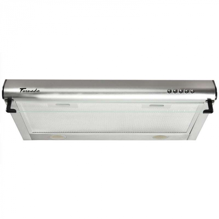 Hota traditionala Tornado Bona 20 (50) LED, 2 motoare, latime 50 cm, absorbtie 560 m3/ora, filtru anti-grasimi aluminiu 5 straturi, Inox [9]