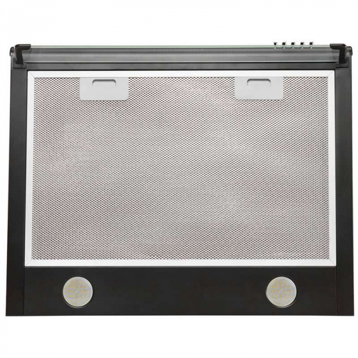 Hota traditionala Tornado Bona 20 (50) LED, 2 motoare, latime 50 cm, absorbtie 560 m3/ora, filtru anti-grasimi aluminiu 5 straturi, Negru [7]