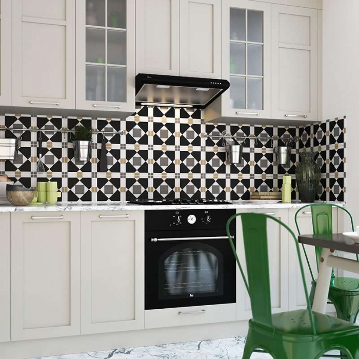 Hota traditionala Tornado Bona 20 (50) LED, 2 motoare, latime 50 cm, absorbtie 560 m3/ora, filtru anti-grasimi aluminiu 5 straturi, Negru [4]