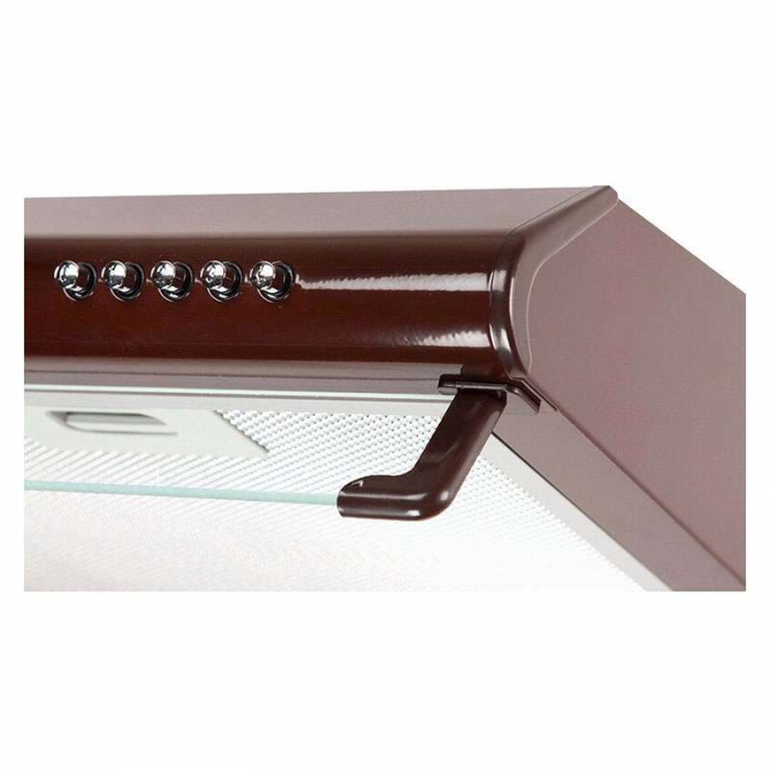 Hota traditionala Tornado Bona 20 (60) LED, 2 motoare, latime 60 cm, absorbtie 560 m3/ora, filtru anti-grasimi aluminiu 5 straturi, Maro [3]