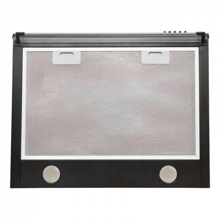 Hota traditionala Tornado Bona 20 (60) LED, 2 motoare, latime 60 cm, absorbtie 560 m3/ora, filtru anti-grasimi aluminiu 5 straturi, Negru [3]