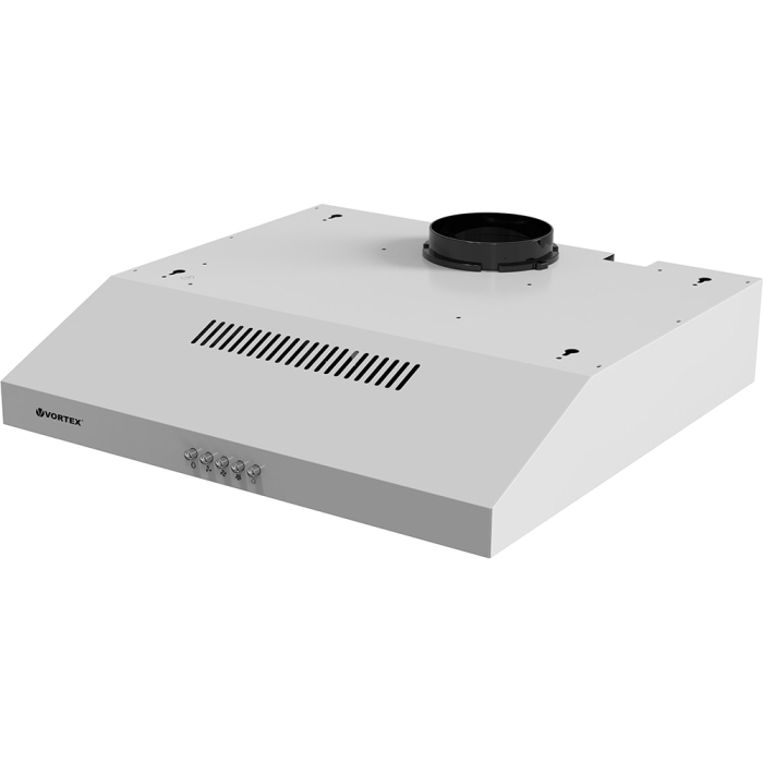 Hota traditionala VORTEX VHTS501WH01S, 1 motor, 214 m3/h, L 50 cm, alb [2]