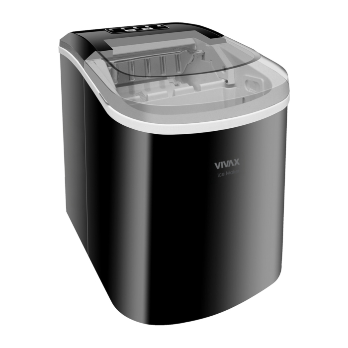Masina de gheata Vivax IM-123B, Putere 240 W, Rezervor de apa 2.2 l, Rezervor de gheata 0.7 l, Creaaza cuburi intre 6 - 13 minute, Marimi variabile ale cuburilor de gheata, Negru [9]