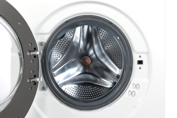 Masina de spalat cu incarcare frontala slim VIVAX WFL-100616CSI, alb, 6 kg, 1000 rpm, clasa A, motor invertor BLDC, functie abur, fara afisaj, buton alb [7]