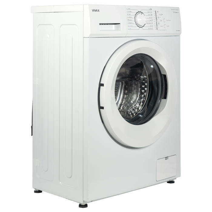 Masina de spalat cu incarcare frontala slim VIVAX WFL-100616CSI, alb, 6 kg, 1000 rpm, clasa A, motor invertor BLDC, functie abur, fara afisaj, buton alb [4]