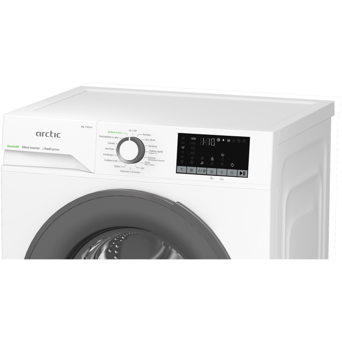 Masina de spalat rufe Arctic APLM2WFSU27211W, 7 Kg, 1200 RPM, Clasa A, Motor Silent Inverter, ExtraSteam, Steam, Child Lock, Add-In, Alb [8]