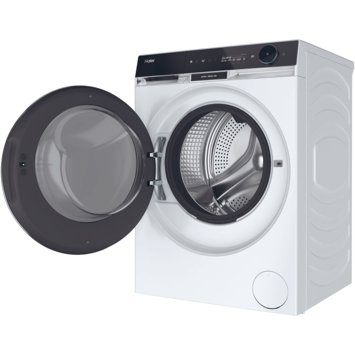Masina de spalat rufe cu uscator Haier HWD100-B14397US, Spalare 10 kg, Uscare 6 kg, 1400 rpm, Motor Direct Motion, Clasa A, Ultra Fresh, WiFi, ABT, display LCD, Smart Dual Spray, Alb [6]