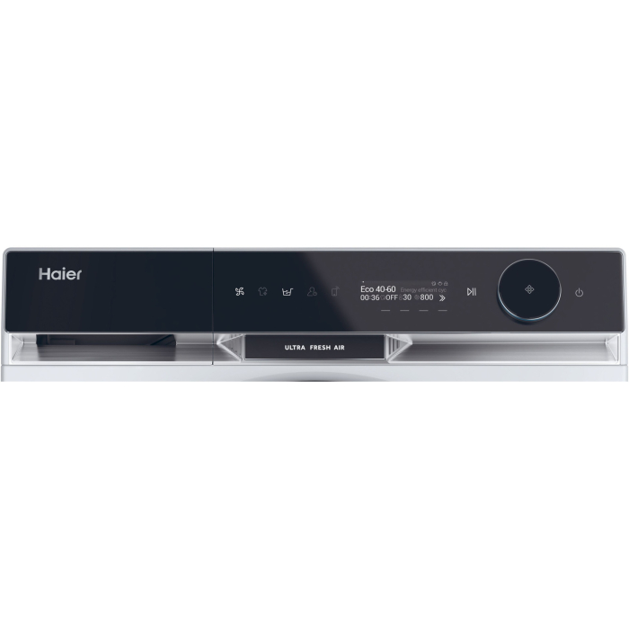 Masina de spalat rufe cu uscator Haier HWD100-B14397US, Spalare 10 kg, Uscare 6 kg, 1400 rpm, Motor Direct Motion, Clasa A, Ultra Fresh, WiFi, ABT, display LCD, Smart Dual Spray, Alb [7]