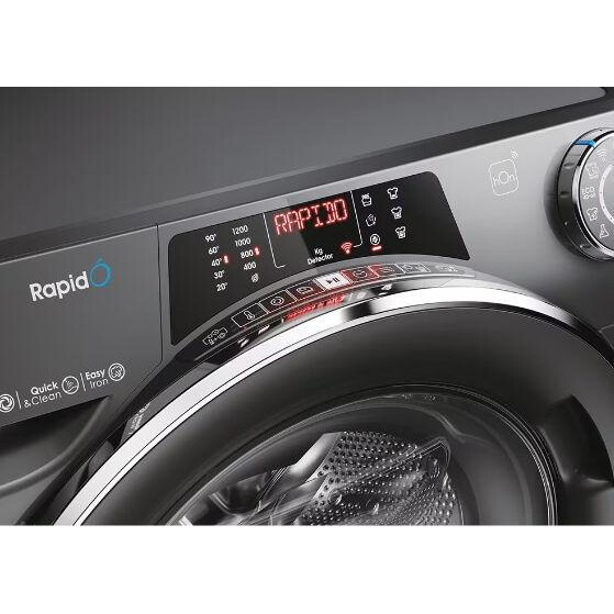 Masina de spalat rufe frontala slim CANDY RO41276DWMCRT-S, Wi-Fi, 7 kg, 1200rpm, Clasa A, antracit [6]