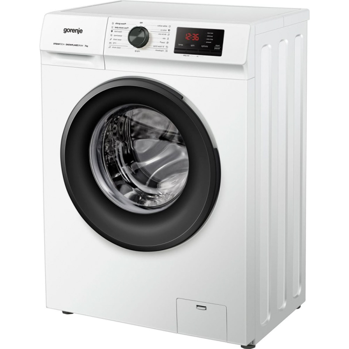 Masina de spalat rufe frontala slim GORENJE WNHVB72SDS, SteamTech, 7 kg, 1200rpm, Clasa D, alb [3]
