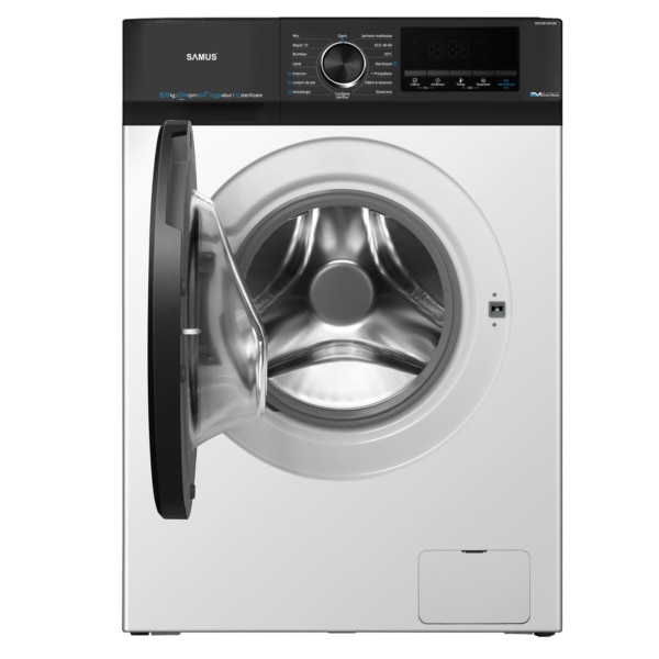 Masina de spalat rufe Samus WSED8128IDM, 8 kg, 1200 rpm, Clasa energetica A, Inverter Direct Motor [3]
