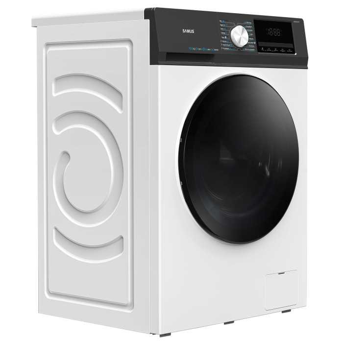 Masina de spalat rufe Samus WSEDI101491, 10 kg, Motor Inverter, Display LED, 16 programe, 1400 rotatii/min., Clasa energetica A, Alb [3]