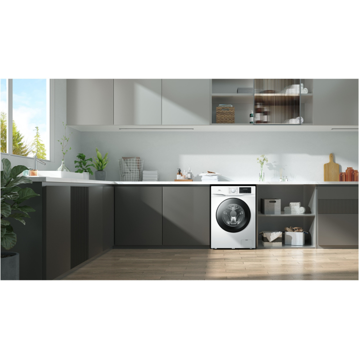 Masina de spalat rufe TCL FF0812WA0, 8 kg, 1200 RPM, Clasa A, BLDC Inverter Motor, Steam Wash, Drum Clean, 24 Hour Delay, Honeycomb Drum, Quick Wash 18 min, Add Garment, 16 Programe, Alb [8]