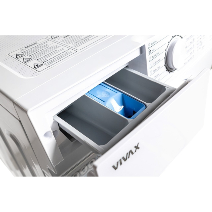 Masina de spalat rufe VIVAX WFL-120716CDS, 7 kg, 1200 RPM, BLDC Motor Inverter, Clasa A, Steam, Baby Care, Eco, Display digital, Control electronic, Blocare acces copii, Temperatura reglabila, Drum Cl [5]