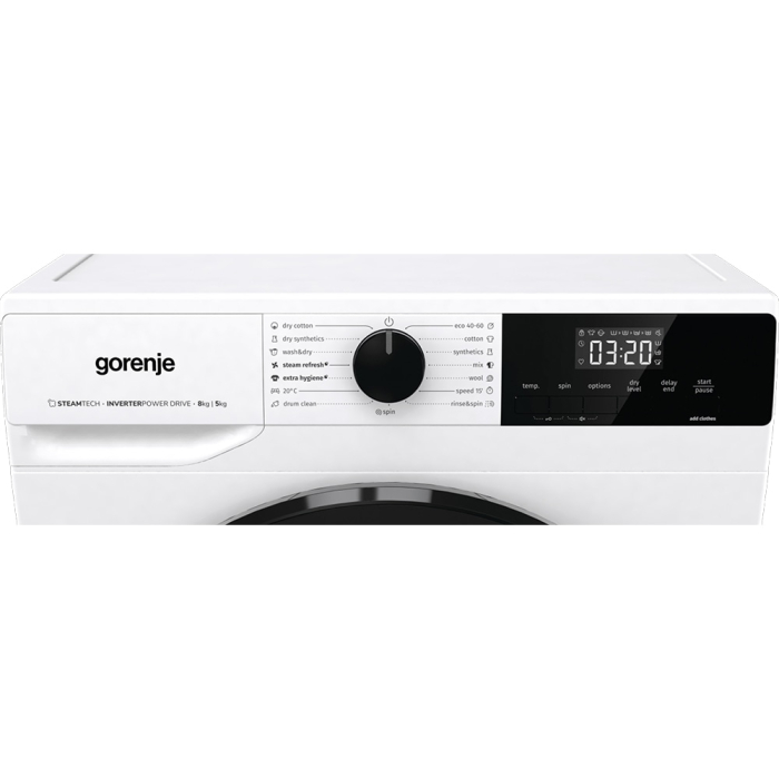 Masina de spalat si uscator Gorenje WD2A854ADS, clasa energetica A+D, 8 kg/5 kg, 1400 rpm, Alb [6]
