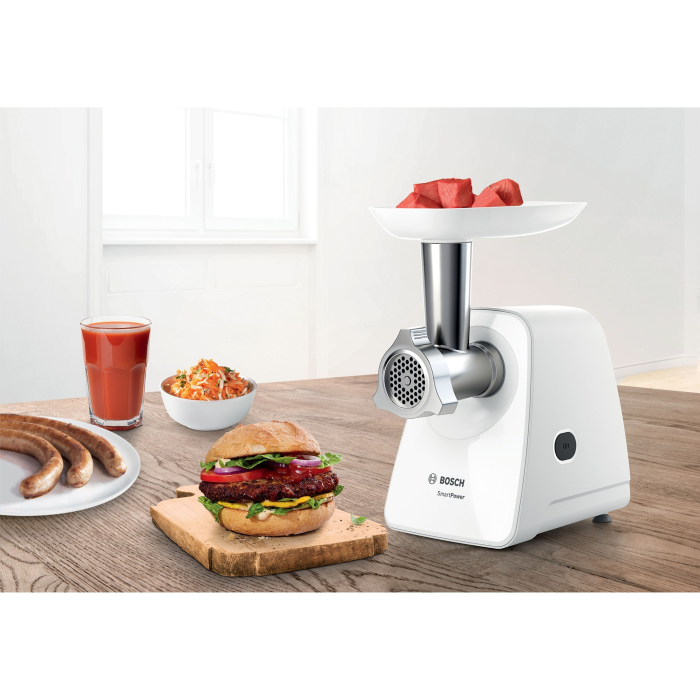 Masina de tocat carne Bosch MFW2510W, 1500 W, 1.7 kg/min [2]