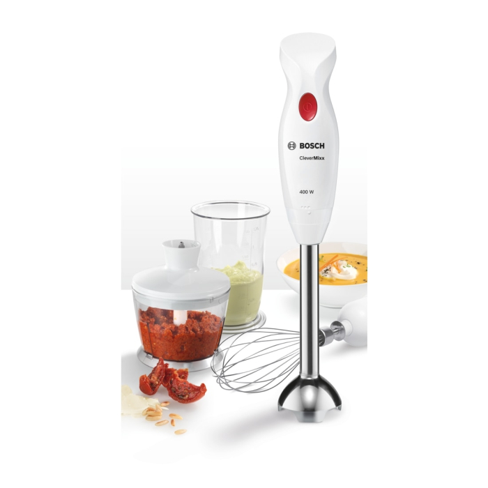 Mixer vertical Bosch MSM24500, 400W, minitocator, picior pasator inox, tel [6]
