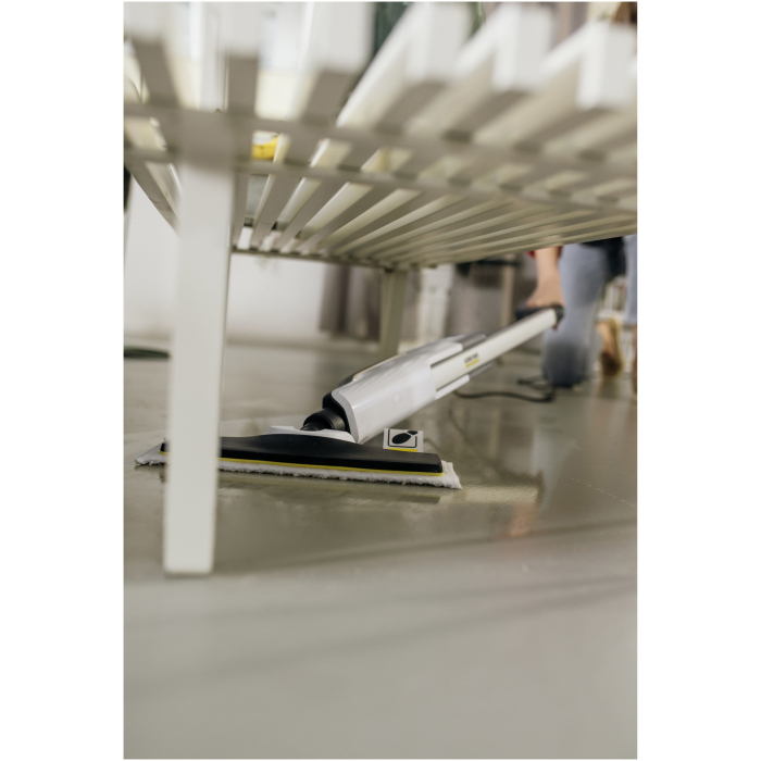 Mop cu abur Karcher SC 2 Upright, 1600 W, rezervor 0,4 l, reglare abur, cartus de decalcifiere, 1.513-500.0, Alb/Negru [12]