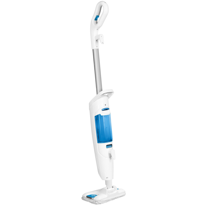 Mop cu abur ROWENTA Steam Power RY6537WI, 1200W, 0.6L, filtru anticalcar, 3 setari de reglaj al aburului, Alb/Albastru [2]