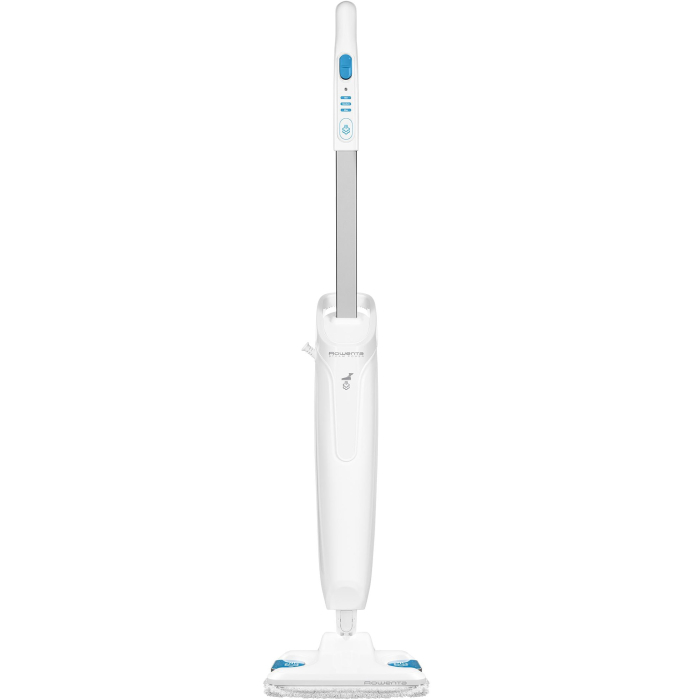 Mop cu abur ROWENTA Steam Power RY6537WI, 1200W, 0.6L, filtru anticalcar, 3 setari de reglaj al aburului, Alb/Albastru [3]