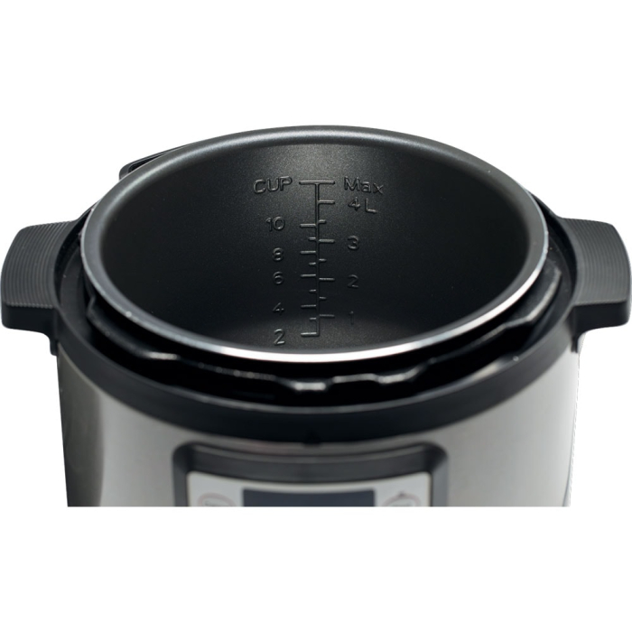 Multicooker Gorenje MC6MBK, 1000 W, 6l, 15 programe, Program de gatit sub presiune, Argintiu [5]