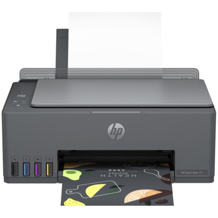 Multifunctional inkjet color CISS HP Smart Tank 581 All-in-One, USB, Wireless, Apple AirPrint, A4, 6.000 de pagini alb-negru sau color [5]