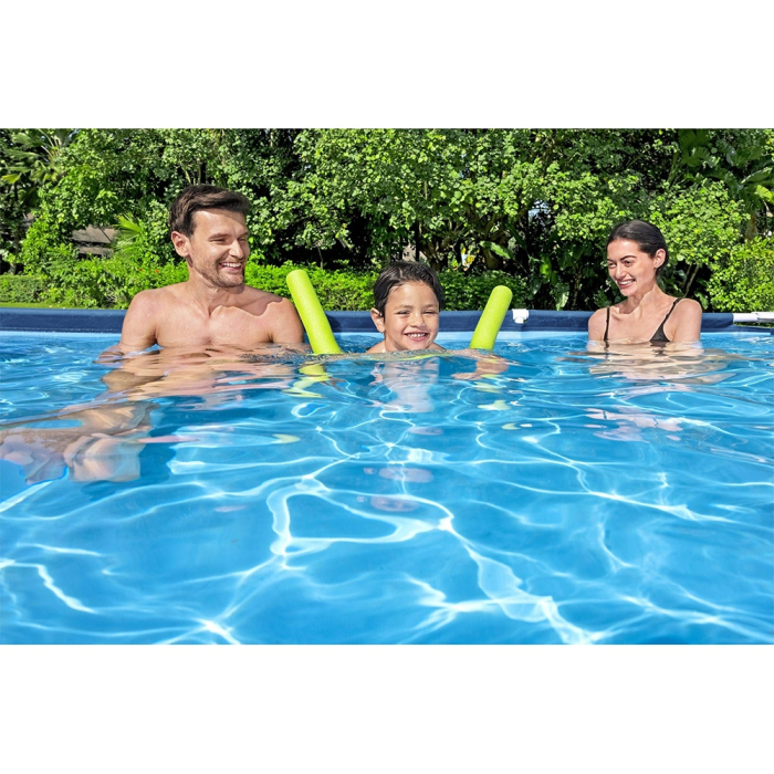 Piscina cadru metalic BESTWAY, dreptunghi, 3300 l, 300 x 201 x 66 cm, albastru [4]