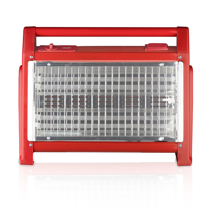 Radiator electric cu cuarț RAF R.1175, 2400W, termostat reglabil și ventilator – încălzire rapidă și funcție ventilator [3]