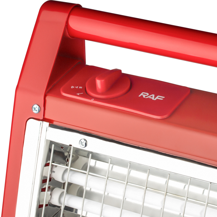Radiator electric cu cuarț RAF R.1175, 2400W, termostat reglabil și ventilator – încălzire rapidă și funcție ventilator [4]