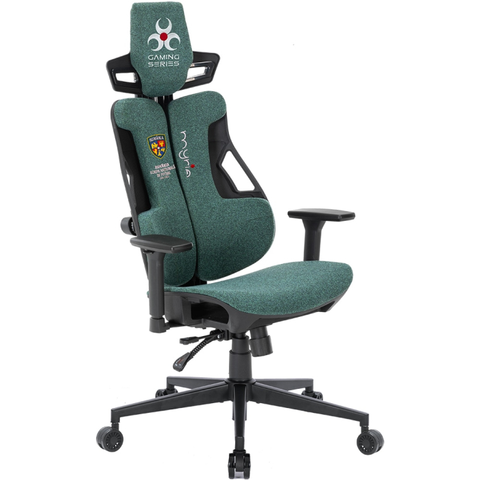 Scaun Gaming MYRIA Echipa Nationala de Fotbal MG7423FRF, negru-verde [4]