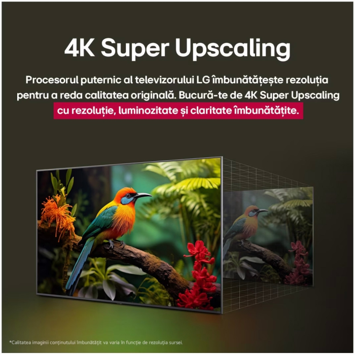 Televizor LG LED 43UA73003LA, 108 cm, Smart, 4K Ultra HD, Clasa G (Model 2025) [8]