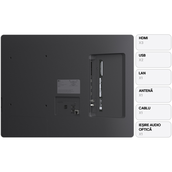Televizor LG NanoCell 50NANO80A3B, 126 cm, Smart, 4K Ultra HD, Clasa F [16]