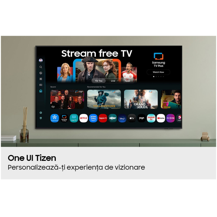 Televizor SAMSUNG QLED 43Q7F2, 108 cm, Smart, 4K Ultra HD, Clasa G (Model 2025) [10]