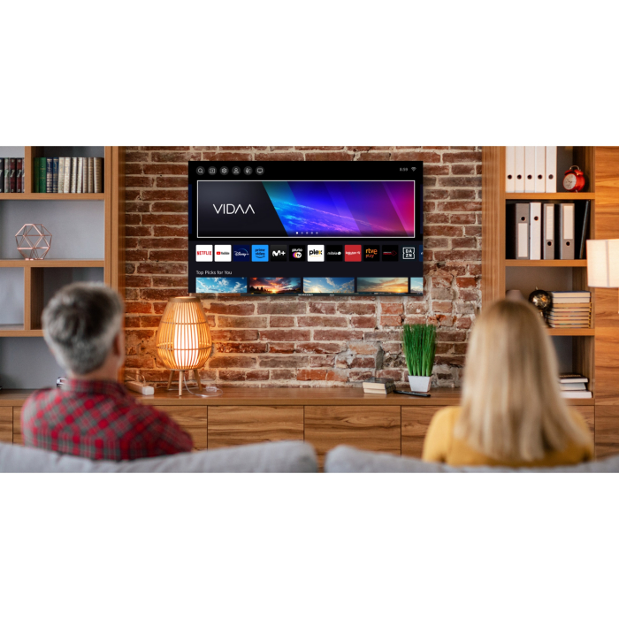 Televizor Smart SCHNEIDER Ultra HD 4K 43SC690K de 109 cm, Sistem VIDAA OS, Wi-Fi, Netflix, YouTube, Prime Video, Disney Plus, Audio Dolby, Mod Hotel, Negru, Clasa F [4]