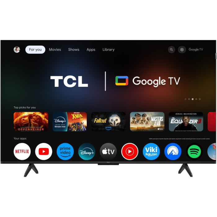 Televizor TCL QLED 50P7K, 126 cm, Smart Google TV, 4K Ultra HD, Clasa F [4]