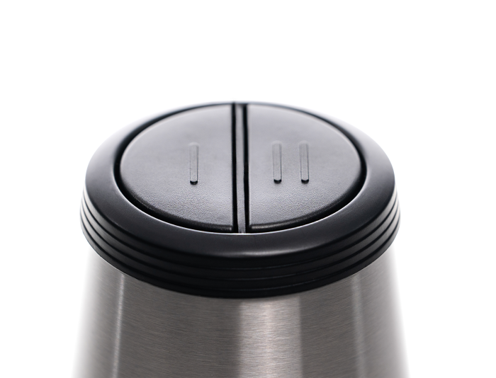 Tocator electric Vivax MC-3501 pentru Legume, Fructe si Alimente, 350W, 1 litru, 2 viteze, lama dubla, Negru/Inox [3]