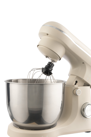 Robot de bucătărie Vivax RM-41500S, 2 boluri de inox de 4 si 5 L, 1500W, 10 viteze + Turbo Pulse, Bej [5]