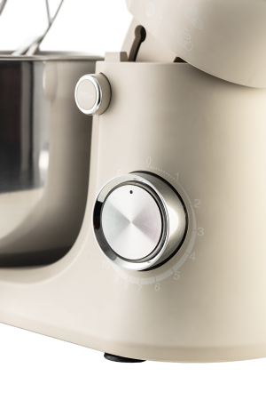 Robot de bucătărie Vivax RM-41500S, 2 boluri de inox de 4 si 5 L, 1500W, 10 viteze + Turbo Pulse, Bej [6]