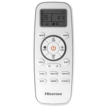 Aer conditionat HISENSE Hi-Smart, 12000 BTU, A++/A+, Inverter, Functie Incalzire, Wi-Fi, Kit instalare inclus, alb [3]