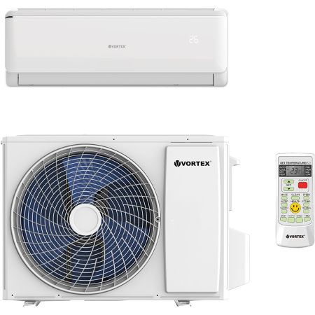 Aere conditionate - Aer conditionat VORTEX VAI1223FFWR, 12000 BTU, A++/A+, Wi-Fi Ready, Inverter, Functie incalzire, Dezumidificare, iFeel, kit instalare inclus, alb