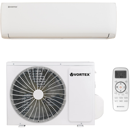 Aer conditionat VORTEX VAI1226CLW, 12000 BTU, A++/A+, Wi-Fi, 4D Air, Functie incalzire, Dezumidificare, Inverter, iFeel, kit instalare inclus, alb [8]