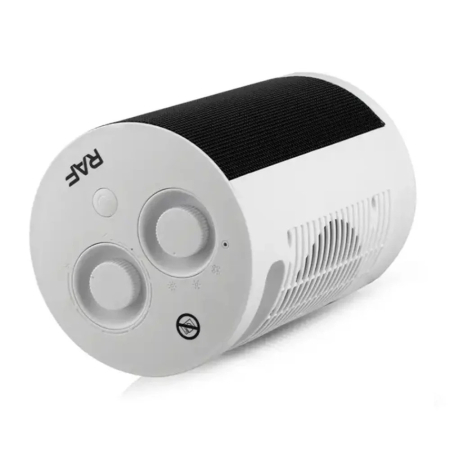 Aeroterma electrica RAF R1187, Putere 1800W, 3 moduri de operare, Negru-Alb [3]