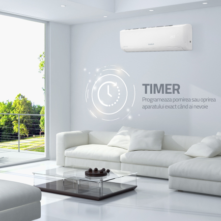Aparat de aer conditionat Samus ACS-18K01 WIFI, 18000 BTU, R.32, WIFI, clasa energetica racire A++ - Incalzire A+++, Inverter, Display, Alb [8]