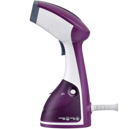 ELECTROCASNICE - Aparat de calcat vertical Heinner HGS-1100PP, 1100 W, Rezervor detasabil 0.25l, Jet abur continuu, Debit de abur 17 +/- 4g / min, Mov