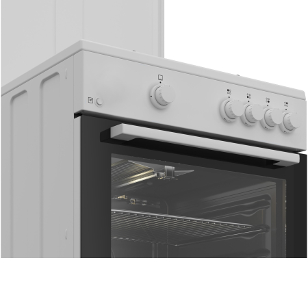 Aragaz Arctic ABGM6600L, Gaz, 4 arzatoare, Safety Plus, Arzatoare cu eficienta ridicata, 60 cm, Alb [4]