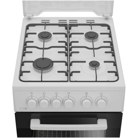 Aragaz Arctic AGM5610FL, Gaz, 4 arzatoare, Safety Plus, Arzatoare gaz, Iluminare interioara, Timer, Alb [2]
